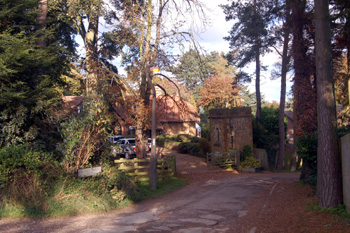 Entrance to The Martins October 2008